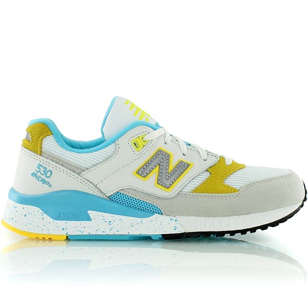 new balance blanche turquoise